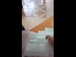 stuffing of votes for beglov and municipal deputies