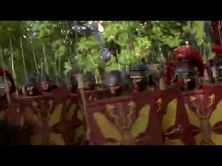 battle on the hills battle of the romans and the visigoths against the huns.